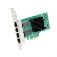 유선 4포트 기가 랜카드 PCI Express 인텔칩셋 PL-I350-1G4 PL582