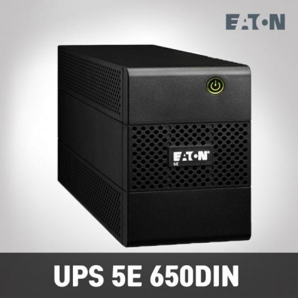 파이버마트,PC주변기기 > UPS,Eaton UPS 5E 650DIN [650VA / 360W],EATON,UPS,이튼,무정전전원장치,650VA,360W