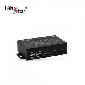 [LANstar] HDMI 듀얼 모니터 KVM 스위치 [ LS-HD2KVM- ]