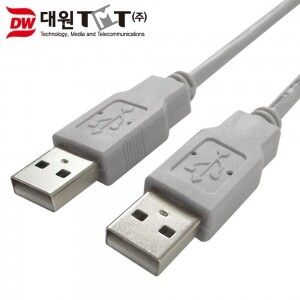 대원TMT USB2.0 케이블 AM-AM 3M DW-USBAA-3M