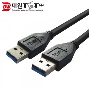 대원TMT USB3.0 케이블 AM-AM 1.5M DW-USB3AA-1.5M