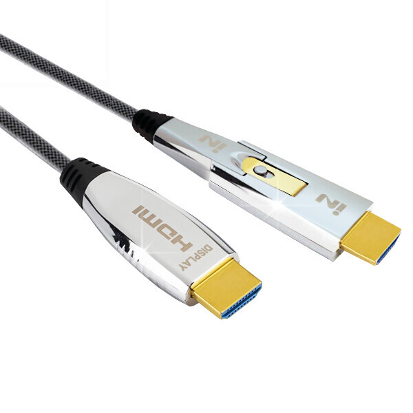 파이버마트,PC케이블 > HDMI케이블,인네트워크 배관용 매쉬 하이브리드  HDMI TO HDMI 2.0V AOC 광 케이블,