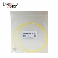 [LANstar] 광케이블, LC Pig-Tail 싱글모드 (SM), LC 피그테일 1.5M 노랑색