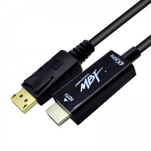 엠비에프 MBF-DPHC02B DP TO HDMI 케이블 2M 4K 모니터케이블 dp케이블
