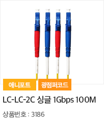LC-LC-2C 싱글 1Gbps 100M