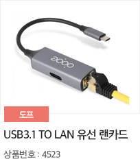 USB3.1 to LAN 유선 랜카드